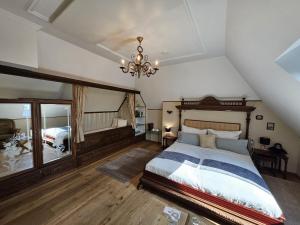 Una cama o camas en una habitación de Klein Holland
