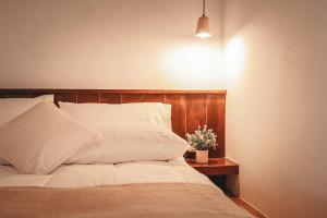 Postel nebo postele na pokoji v ubytování Shenzhai Shiyuan B&B