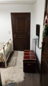 Postel nebo postele na pokoji v ubytování Αρχοντικό Βαρσάνη !