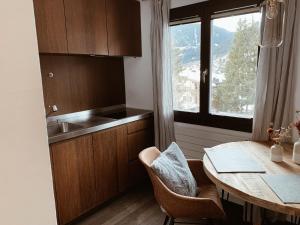 Nespecifikovaný výhled na hory nebo výhled na hory při pohledu z apartmánu