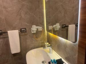 A bathroom at Reikartz 2017