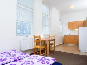 Kuchnia lub aneks kuchenny w obiekcie Hostel BOHEMIA