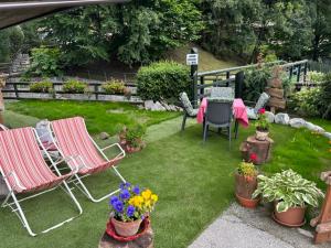 Zahrada ubytování Hotel Garni St. Hubertus