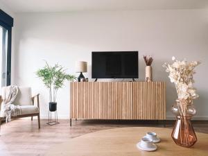Μια τηλεόραση ή/και κέντρο ψυχαγωγίας στο Casa Puentes Jávea