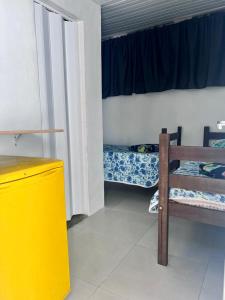 Postel nebo postele na pokoji v ubytování Hostel Capivara's Curitiba