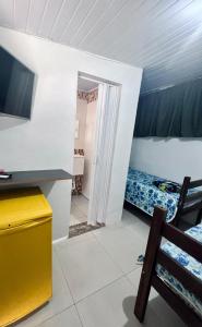 TV a/nebo společenská místnost v ubytování Hostel Capivara's Curitiba