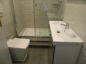 Koupelna v ubytování Hotel Ciao