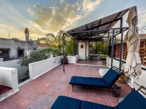 Balkón nebo terasa v ubytování CASA RUBEO - San Miguel Rooftop Casa, Free Parking, AC, Centro