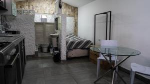 Η κουζίνα ή μικρή κουζίνα στο Beach Cabin Getaway