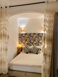 Letto o letti in una camera di Riad Green Vines
