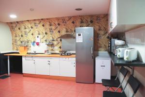 Küche/Küchenzeile in der Unterkunft Hostels Meetingpoint