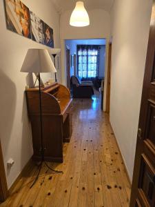 A seating area at Spacious apartment in Bellver de Cerdanya 150 m² with balcony