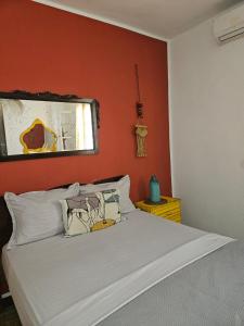 Postel nebo postele na pokoji v ubytování deux Studio avec patio a Sidi Bousaid