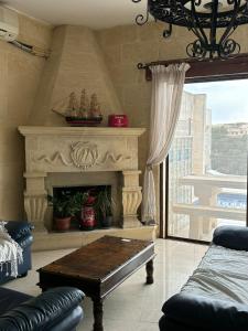 Setusvæði á Sunny Gozo Getaway Pool & Easy Check-In