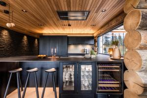 Nhà bếp/bếp nhỏ tại Villa V