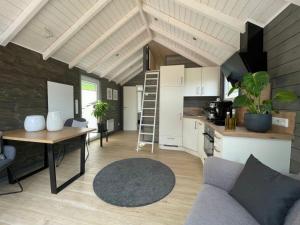Η κουζίνα ή μικρή κουζίνα στο Holiday home in Willingen-Neerdar