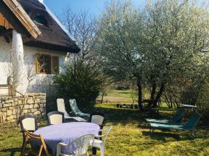 Zahrada ubytování Erdőszéli Parasztház Kékkút