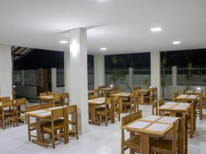 Restaurace v ubytování Pousada Paraiso da Barra