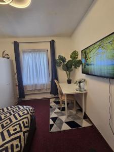 Postel nebo postele na pokoji v ubytování Glamorous appartement in Brussel