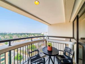Uma varanda ou terraço em Grand Mercure SP Itaim Bibi