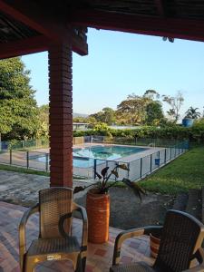 Swimmingpoolen hos eller tæt på SOL & SELVA Hostal Mocoa Putumayo