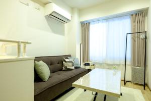 Posezení v ubytování 東京新橋579 Shinbashi Residence
