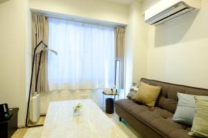 Posezení v ubytování 東京新橋579 Shinbashi Residence