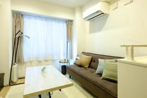 Posezení v ubytování 東京新橋579 Shinbashi Residence