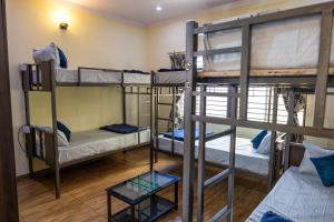 Narivoodi või narivoodid majutusasutuse Beedu - Backpackers Hostel toas