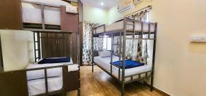 Voodi või voodid majutusasutuse Beedu - Backpackers Hostel toas
