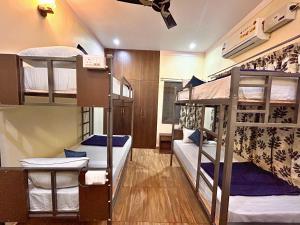 Voodi või voodid majutusasutuse Beedu - Backpackers Hostel toas