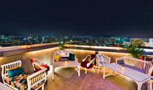 Posezení v ubytování T24 Residency Mumbai International Airport Hotel