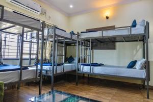 Voodi või voodid majutusasutuse Beedu - Backpackers Hostel toas