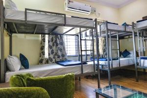 Voodi või voodid majutusasutuse Beedu - Backpackers Hostel toas