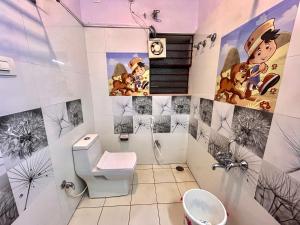 Vannituba majutusasutuses Beedu - Backpackers Hostel