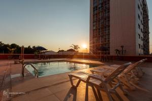 A piscina localizada em Rede Andrade Luxor ou nos arredores