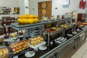 Comida no hotel ou em algum lugar perto