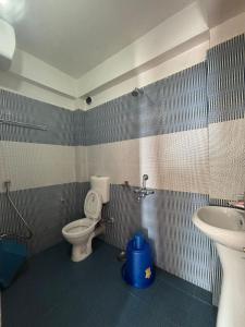 Koupelna v ubytování Kanchanjunga dealo homestay