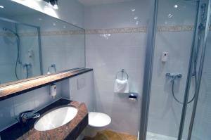 Koupelna v ubytování Hotel Nothnagel + 9 fotografií