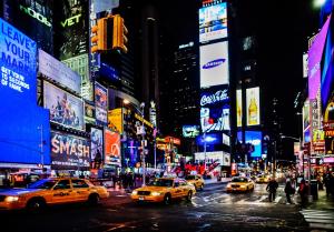 Vedere generală la New York sau o vedere a orașului de la acest hotel