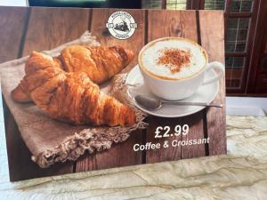 Možnosti snídaně pro hosty v ubytování King's Cross Express Inn