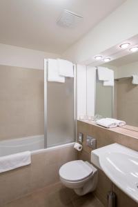 Kúpeľňa v ubytovaní Hotel Páv