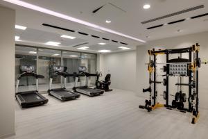 Fitness centrum a/nebo fitness zařízení v ubytování Dedeman Güre Nurhayat Thermal Resort&SPA