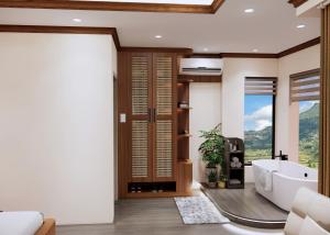 Koupelna v ubytování Boutique En Hotel Sapa