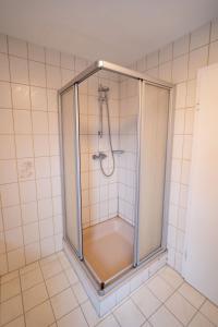 Koupelna v ubytování TOP Businesshaus in ruhiger Lage + 20 fotografií