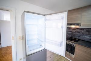 Kuchyň nebo kuchyňský kout v ubytování TOP Businesshaus in ruhiger Lage