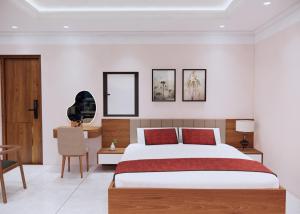 Postel nebo postele na pokoji v ubytování Boutique En Hotel Sapa