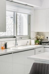 Kuchyň nebo kuchyňský kout v ubytování Villa Eleni by Ezoria Villas + 21 fotografií
