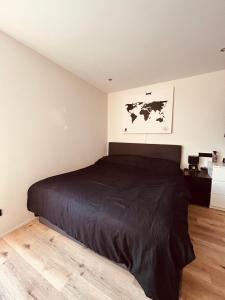 Postel nebo postele na pokoji v ubytování T1 Loft I modern I zentral I Terrasse I Design I