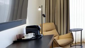 Uma área de estar em Nordic Hotel Forum